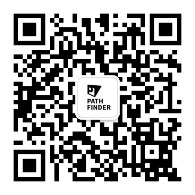 Pathfinder 微信公众号二维码，使用微信扫一扫关注
